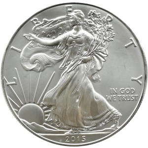 USA, Liberty (Eagle), $1 2015, Philadelphia, UNC