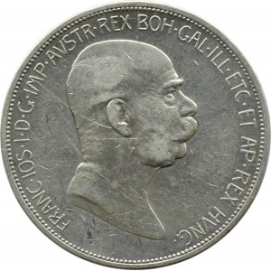 Österreich-Ungarn, Franz Joseph I., 5 Kronen 1908, Jubiläum, Wien