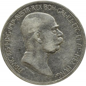 Austro-Węgry, Franciszek Józef I, 5 koron 1909, Wiedeń