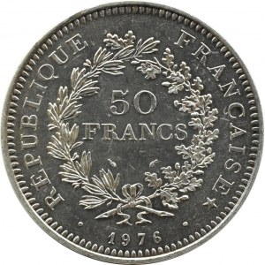 France, Hercules, 50 francs 1976 A, Paris
