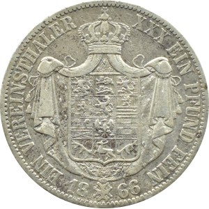 Niemcy, Braunschweig-Lüneburg, Wilhelm, talar 1866, Hannover
