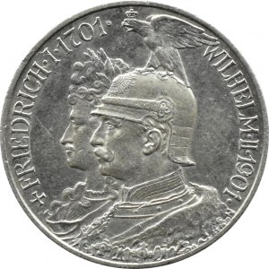 Niemcy, Prusy, Wilhelm II, 2 marki 1901 A, Berlin