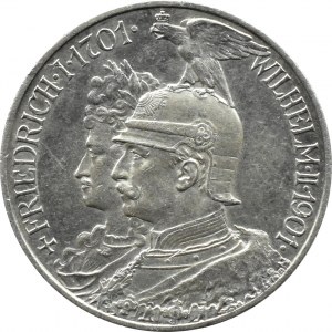 Germany, Prussia, Wilhelm II, 2 marks 1901 A, Berlin