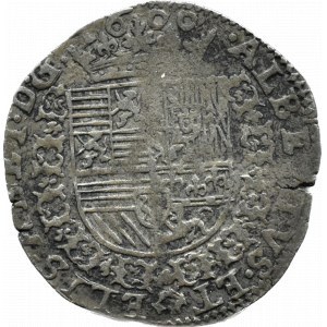 Netherlands, Isabella and Albert, 1 stoter (1/8 florin) 1600, Tournai