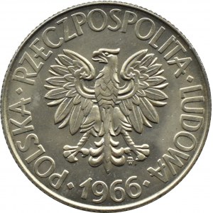 Poland, PRL, 10 zloty 1966, T. Kosciuszko, Warsaw, UNC