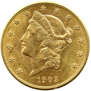 USA, Liberty Head, $20 1903 S, San Francisco