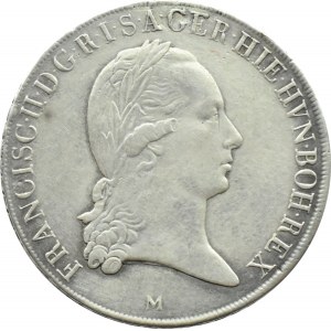 Austria, Francis II, 1795 M thaler, Milan