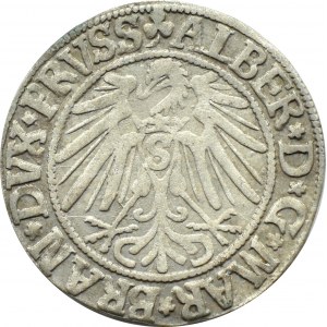 Herzogliches Preußen, Albrecht, Preußischer Pfennig 1543, Königsberg