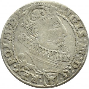 Sigismund III Vasa, sixpence 1625 half-goat crest, Cracow, rare