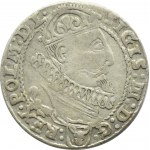 Sigismund III Vasa, sixpence 1625 half-goat crest, Cracow, rare