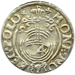 Zygmunt III Waza, półtorak 1626, herb Półkozic, Bydgoszcz, brak 2 w jabłku królewskim