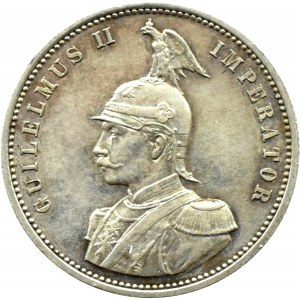 Germany, OstAfrica, Guilelmus (Wilhelm) II, 1 rupee 1890 J, Hamburg
