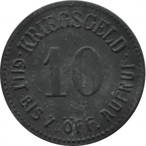 Glatz/Kłodzko, 10 Pfennig ohne Datum