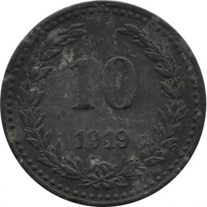 Bromberg/Bydgoszcz, 10 pfennig 1919, Werner Sohne/Berlin