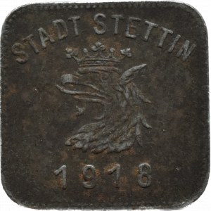Stettin/Szczecin, 50 pfennigów 1918