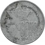 Ghetto Lodz, 10 Mark 1943, Aluminium, Sorte 1/1, selten