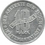 Ghetto Łódź, 10 Mark 1943, Aluminium, Ref. 3/2