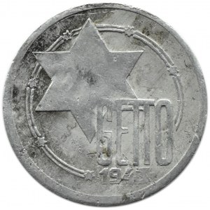 Ghetto Lodz, 10 Mark 1943, Aluminium, Ref. 4/3
