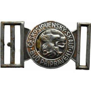 Czechoslovakia, 1918-1939, Scout belt buckle