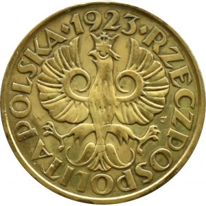 Polska, II RP, 2 grosze 1923, Warszawa, PIĘKNE!