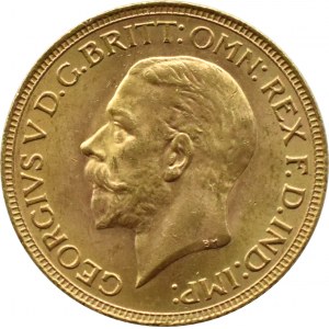South Africa, George V, sovereign 1931 SA, Pretoria, UNC