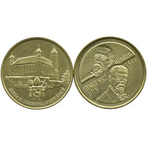 Polen, III RP, Sienkiewicz/Lidzbark Flug, 2 Zloty 1996, Warschau, UNC