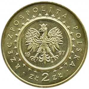 Polska, III RP, Zamek w Pieskowej Skale, 2 złote 1997, Warszawa, UNC