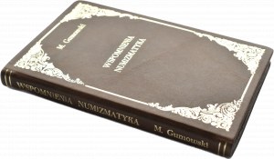 Marian Gumowski, Wspomnienia numizmatyka, Wyd. Lit. Kraków 1965, skóra
