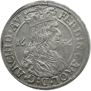 Austria, Ferdynand Karol, 3 krajcary 1656, Hall