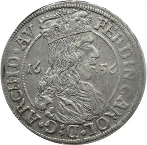 Austria, Ferdinand Charles, 3 krajcars 1656, Hall