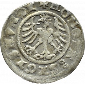 Sigismund I the Old, 1509 crown half-penny, Cracow, BEAUTIFUL!