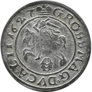 Zygmunt III Waza, grosz 1627, Wilno