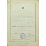 Polen, Zweite Republik Polen, Medaillensatz für Flieger mit Dokumenten und Fotos