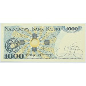 Poland, PRL, M. Copernicus, 1000 gold 1975, Warsaw, AR series, UNC