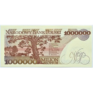Poland, III RP, Wł. Reymont, 1000000 zlotys 1991, Warsaw, E series, UNC