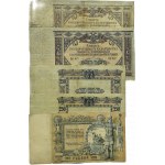 Rosja Południowa, lot banknotów 1919-1920, różne serie