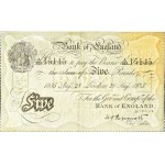 Wielka Brytania, 5 funtów 1935 A, Londyn, rzadkie!, PMG35