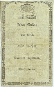 Polska/Austria, 10 (guldenów) złotych ryńskich 1806, rzadki