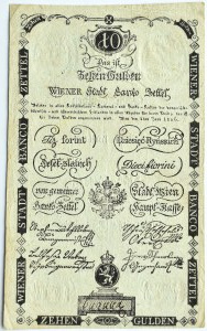Polska/Austria, 10 guldenów (złotych) ryńskich 1806, piękny!