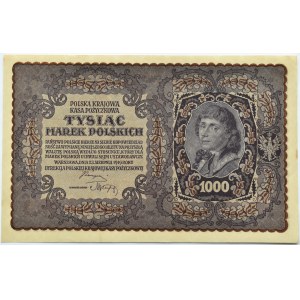 Polska, II RP, 1000 marek 1919, I serja CE - typ 7, Warszawa
