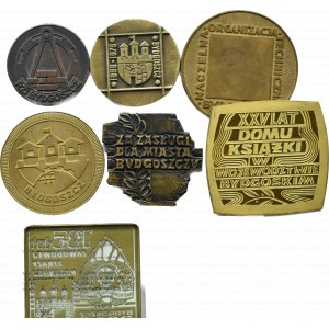 Poland, communist Poland, flight of eight medals, various diameters