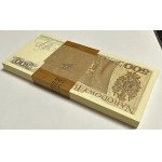 Polen, PRL, Bankpaket von 500 Zloty 1982, Warschau, Serie DA, UNC