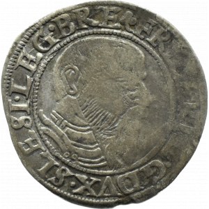Śląsk, Ks. Legnicko-Brzesko-Wołowskie, Fryderyk II Legnicki, grosz 1545, Legnica