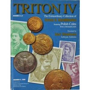Triton IV, the catalog of the legendary collection of Henryk Karolkiewicz, FOR THE FIRST TIME AT AUCTION IN POLAND!