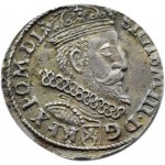 Sigismund III Vasa, trojak 1605 (inverted five), Cracow, very rare