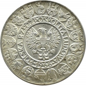 Polska, PRL, Mieszko i Dąbrówka, 100 złotych 1966, Warszawa, UNC