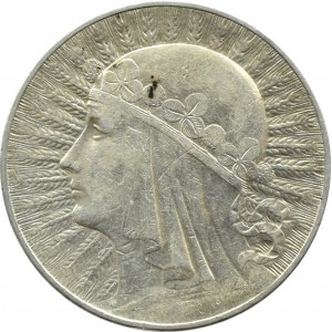 Polska, II RP, Głowa Kobiety, 10 złotych 1932, Warszawa