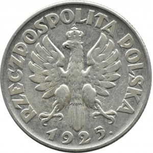 Poland, Second Republic, Spikes, 2 gold 1925, London