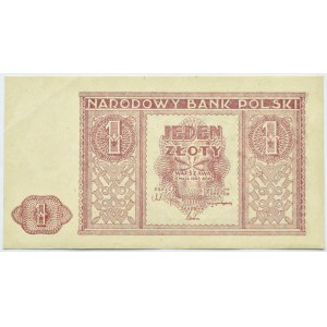 Poland, RP, 1 zloty 1946, Warsaw, no series designation