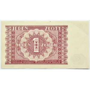 Poland, RP, 1 zloty 1946, Warsaw, no series designation